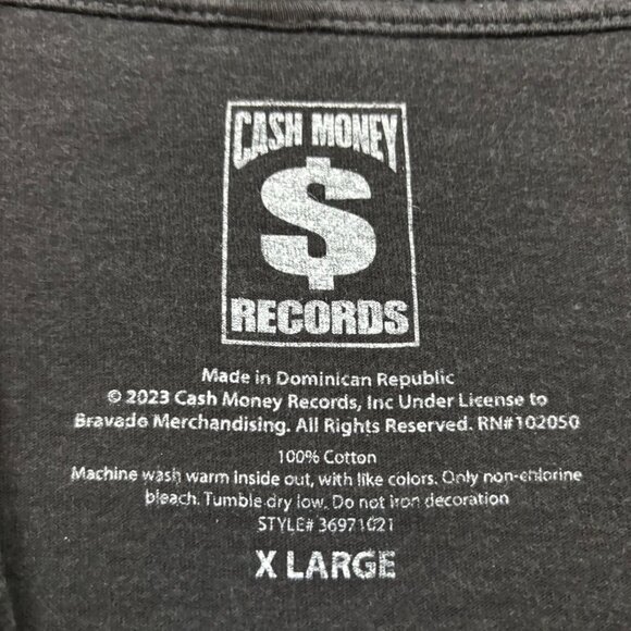 Hot Boys Guerrilla Warfare Cash Money Oversized Rap Tee XL - Picture 4 of 4